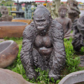 High quality bronze chimpanzee sculpture